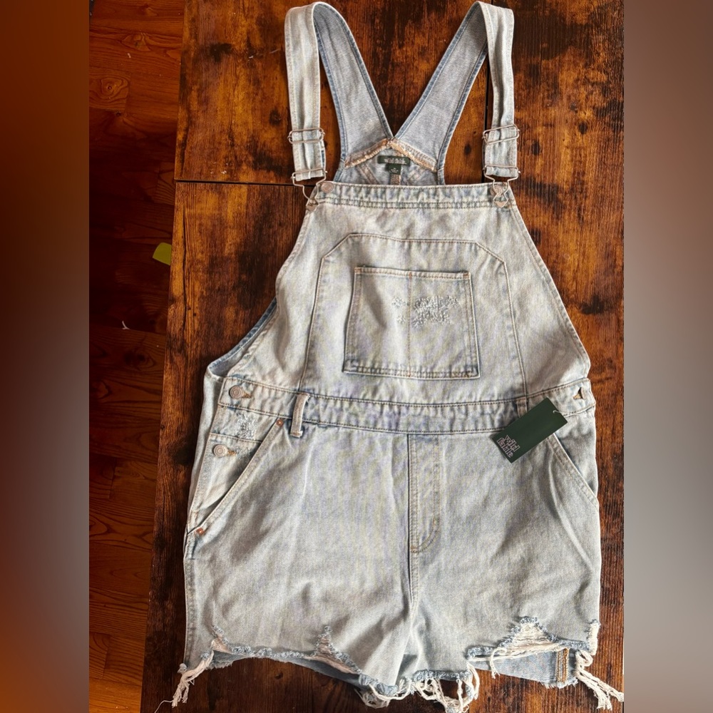 Wild Fable, Jean overall cutoffs size XL
